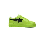 A Bathing Ape Bape Sta Low Green mirror black hook 1H70-101-001