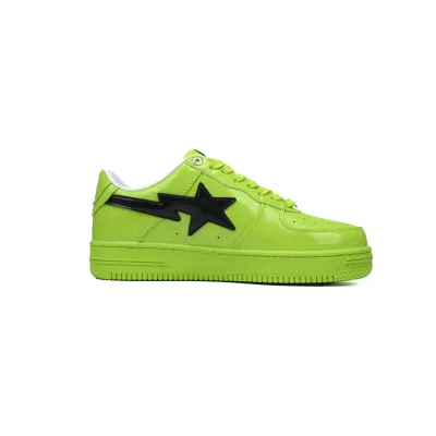 A Bathing Ape Bape Sta Low Green mirror black hook 1H70-101-001 02