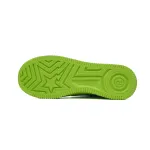 A Bathing Ape Bape Sta Low Green mirror black hook 1H70-101-001