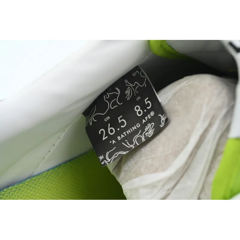 A Bathing Ape Bape Sta Low Green mirror black hook 1H70-101-001