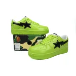 A Bathing Ape Bape Sta Low Green mirror black hook 1H70-101-001