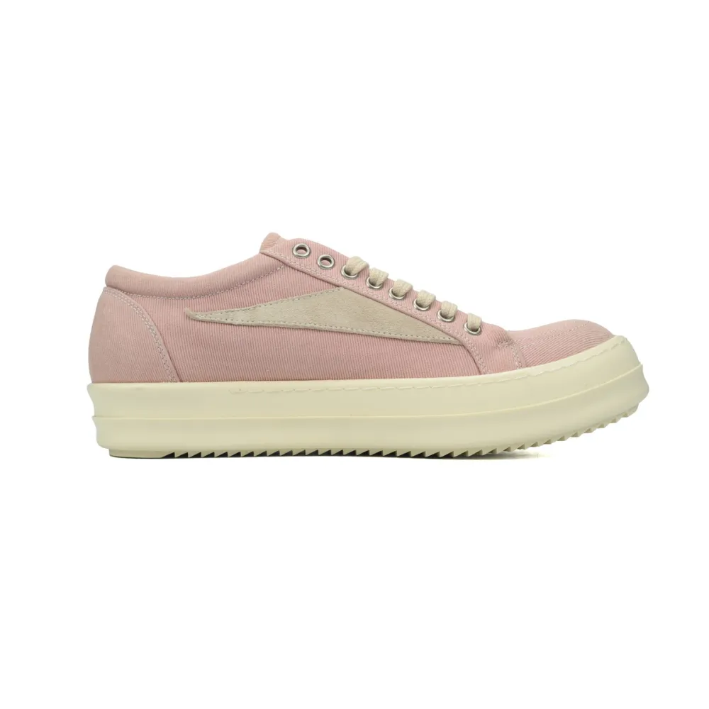 rick owens wmns edfu vintage low 'faded pink'