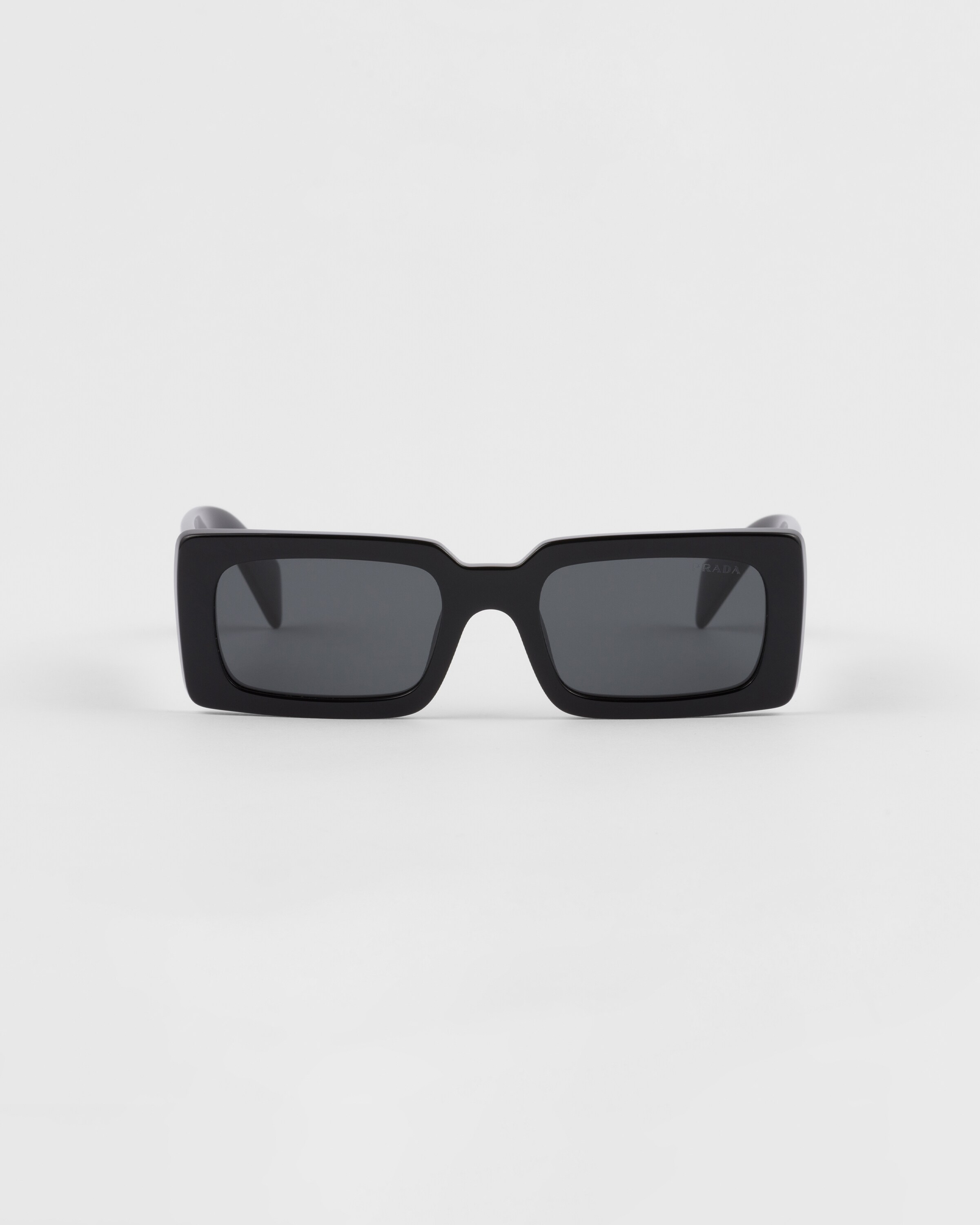 Prada Rectangle Sunglasses Black CK190SPRA07 1ABFS0