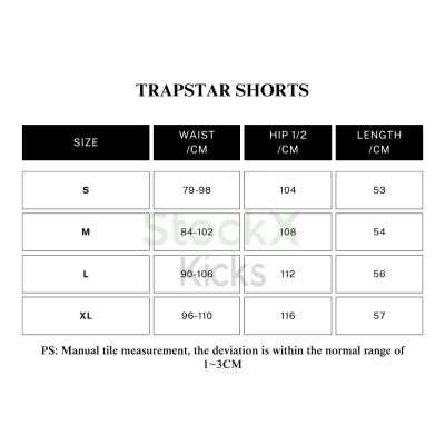 Trapstar STAR Matching Set T-shirt & Short 02