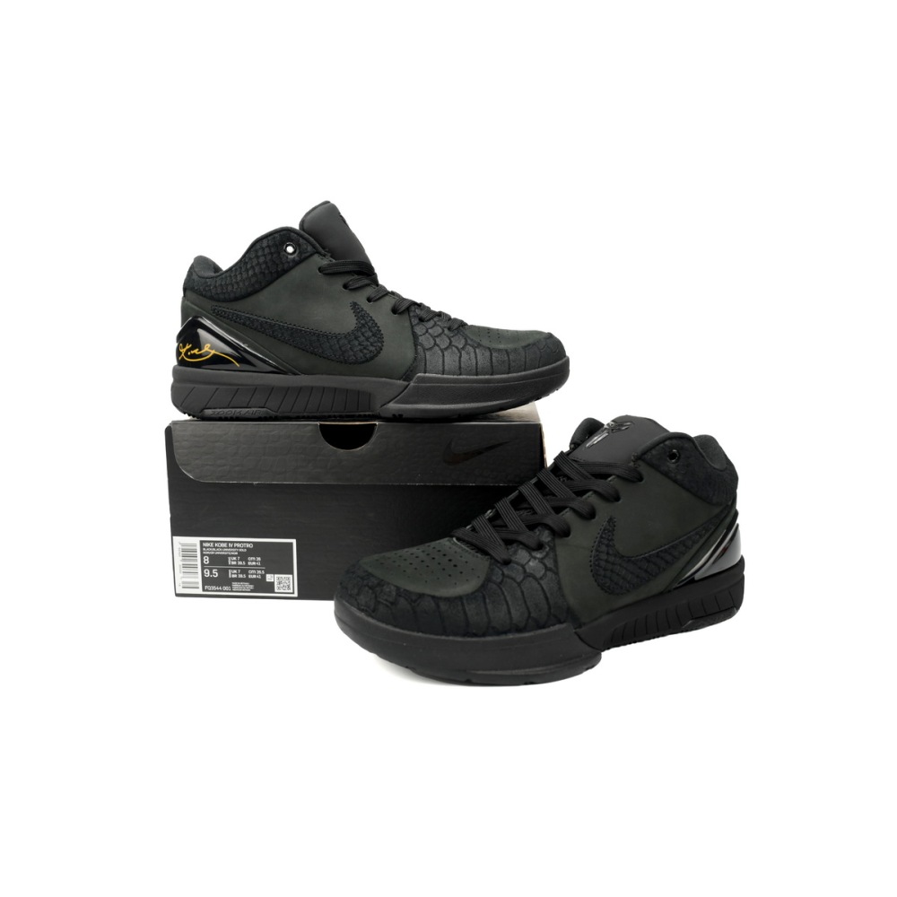 Nike Kobe 4 Protro Black Mamba FQ3544-001