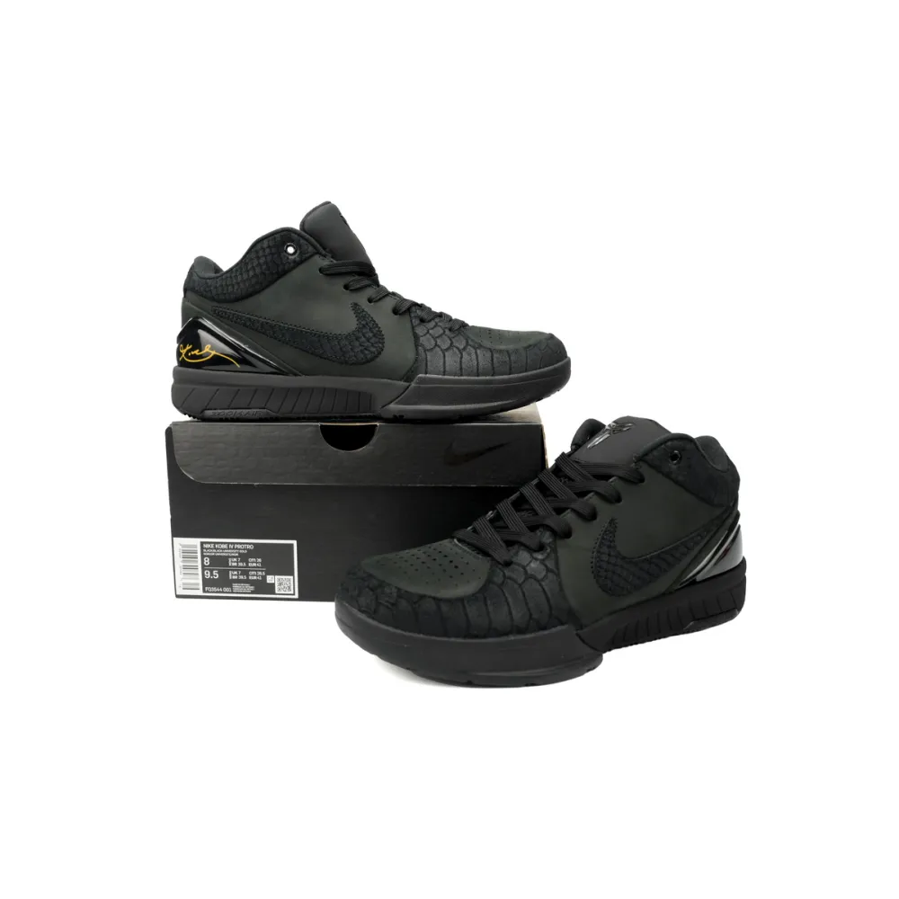 nike kobe 4 protro black mamba fq3544-001