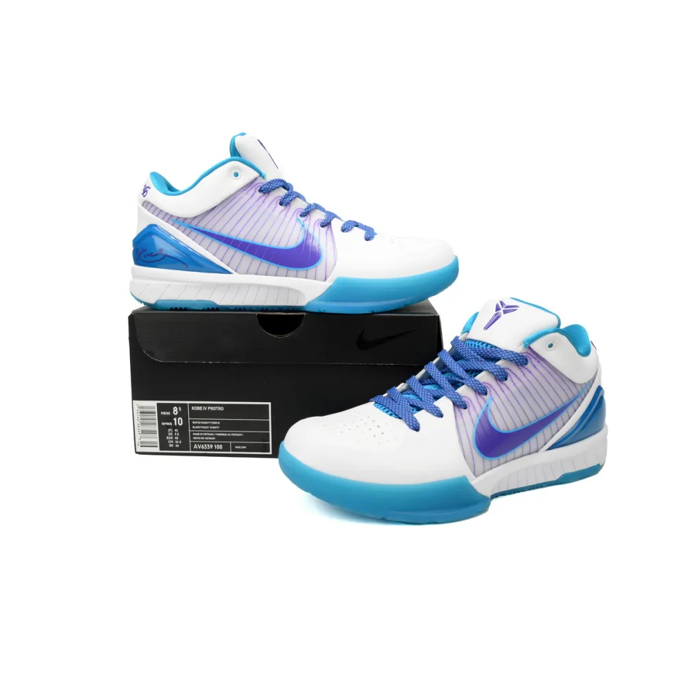 nike kobe 4 protro draft day hornets av6339-100