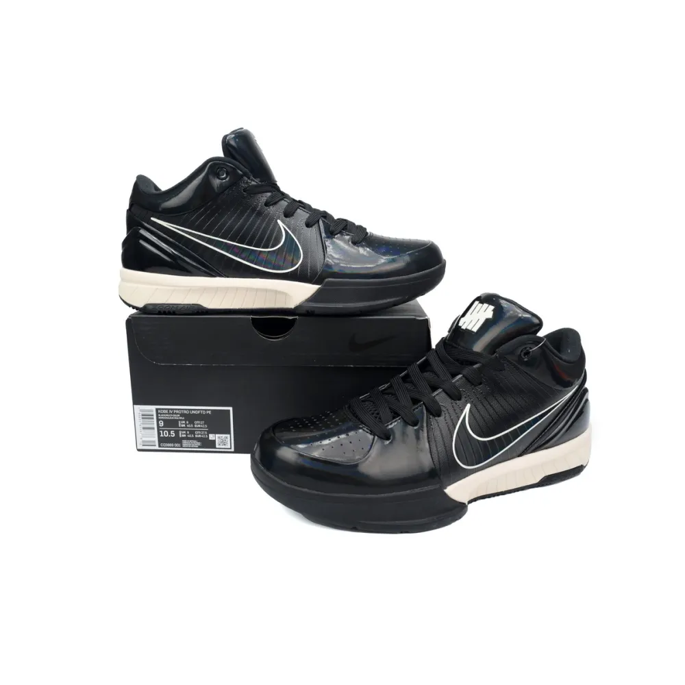 nike kobe 4 protro undefeated black mamba cq3869-001