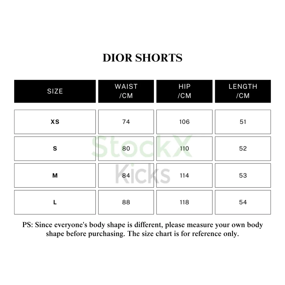 dior shorts yz 204659