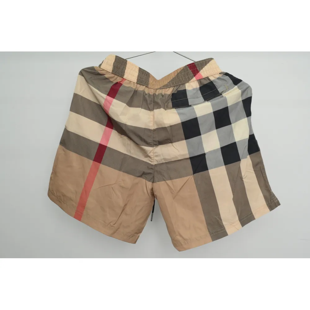 burberry check swim shorts archive beige ck aa9pb