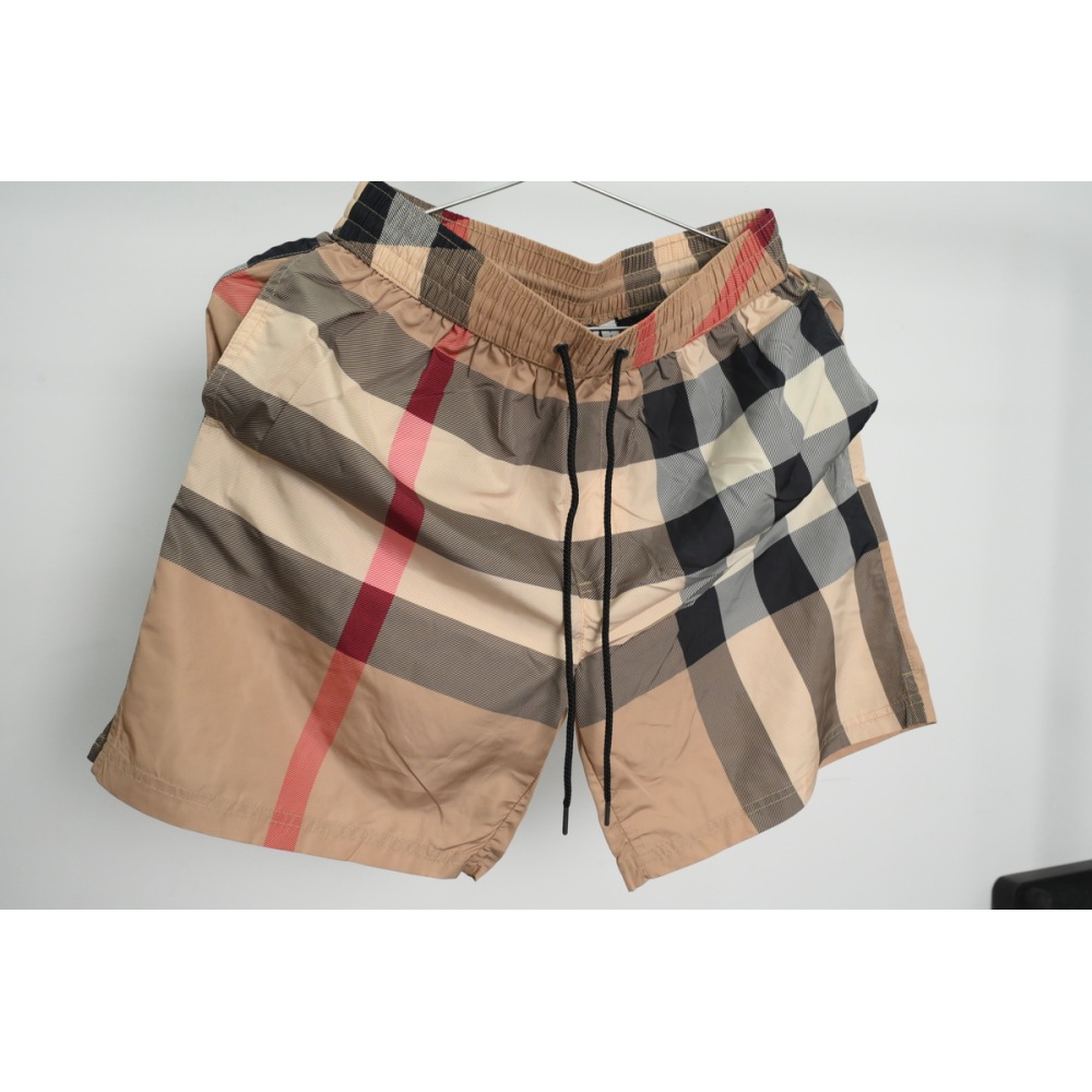 Burberry Check Swim Shorts Archive Beige CK AA9PB