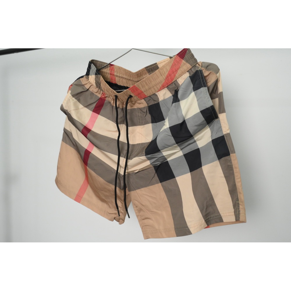 Burberry Check Swim Shorts Archive Beige CK AA9PB