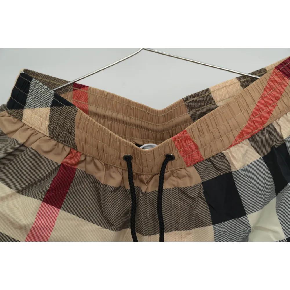 burberry check swim shorts archive beige ck aa9pb