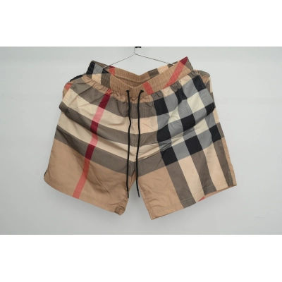 Burberry Check Swim Shorts Archive Beige CK AA9PB 01