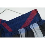Burberry Check Swim Shorts Carbon Blue CK AA9PB