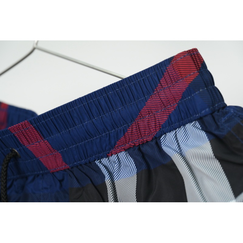 Burberry Check Swim Shorts Carbon Blue CK AA9PB