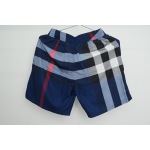 Burberry Check Swim Shorts Carbon Blue CK AA9PB