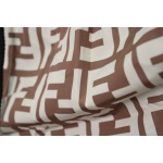 Fendi Fabric Swim Shorts Beige CK AA9BN