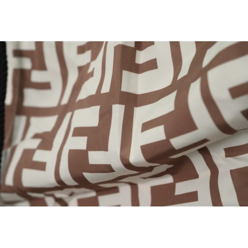 Fendi Fabric Swim Shorts Beige CK AA9BN