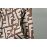Fendi Fabric Swim Shorts Beige CK AA9BN