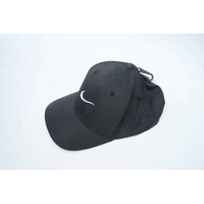 [Add One] Nike Swoosh Peaked Cap Black CK0708 02