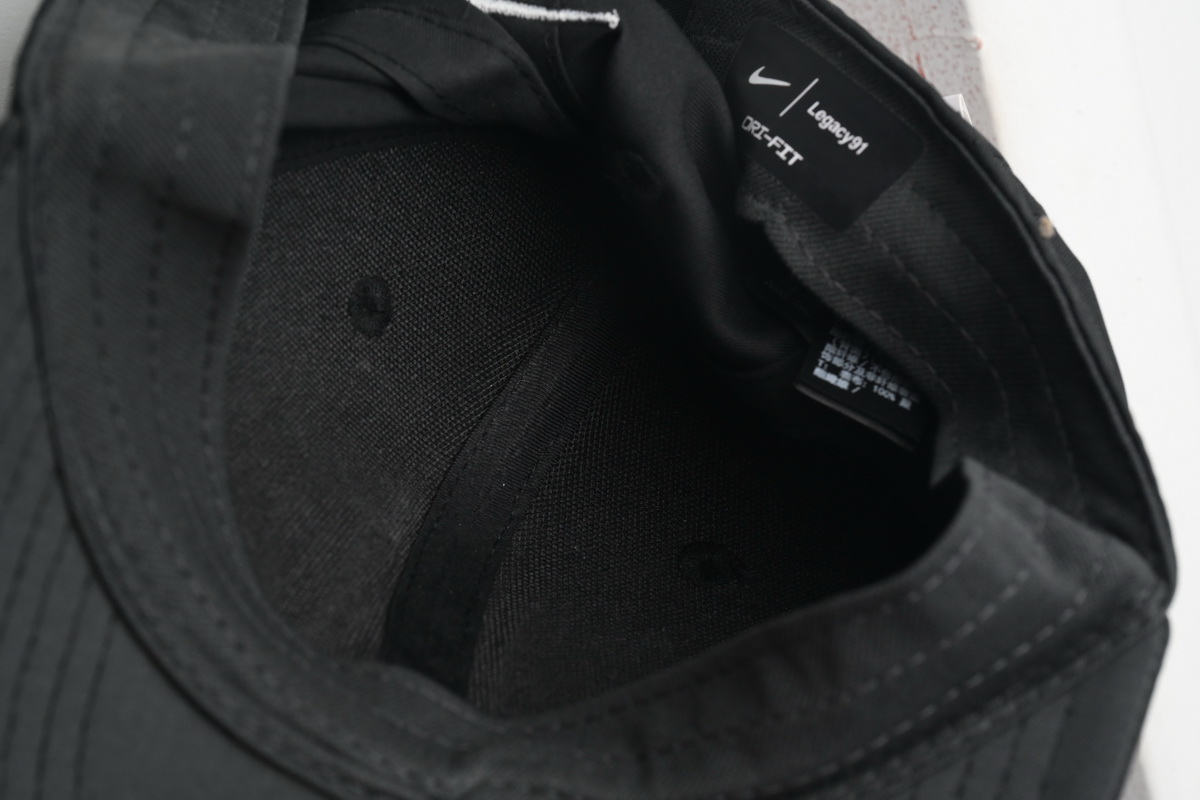 [Add One] Nike Swoosh Peaked Cap Black CK0708