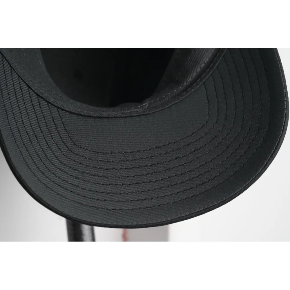 [add one] nike swoosh peaked cap black ck0708