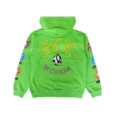 Chrome Hearts Matty Boy Sex Records Hoodie Citrus 02