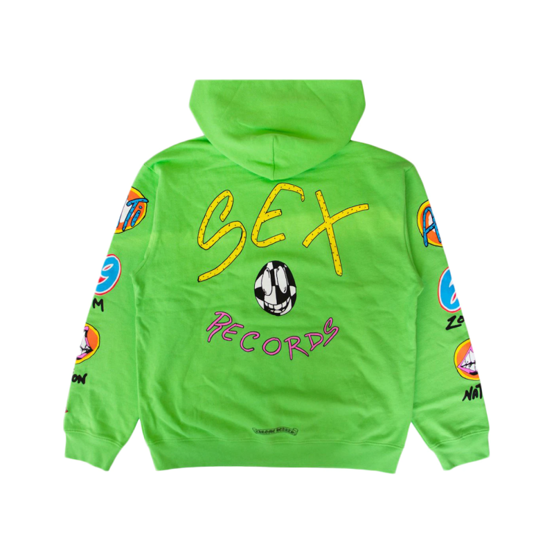 Chrome Hearts Matty Boy Sex Records Hoodie Citrus