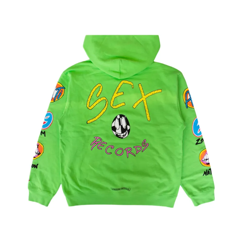 Chrome Hearts Matty Boy Sex Records Hoodie Citrus