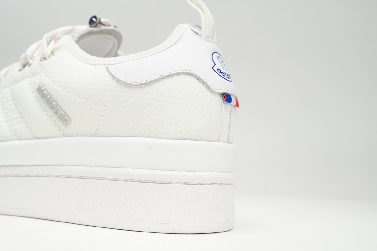 Moncler x Adidas Originals Campus All White IG7865