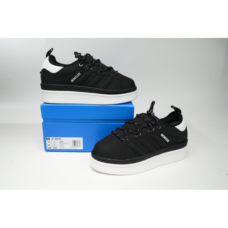Moncler x Adidas Originals Campus Black White IG7868