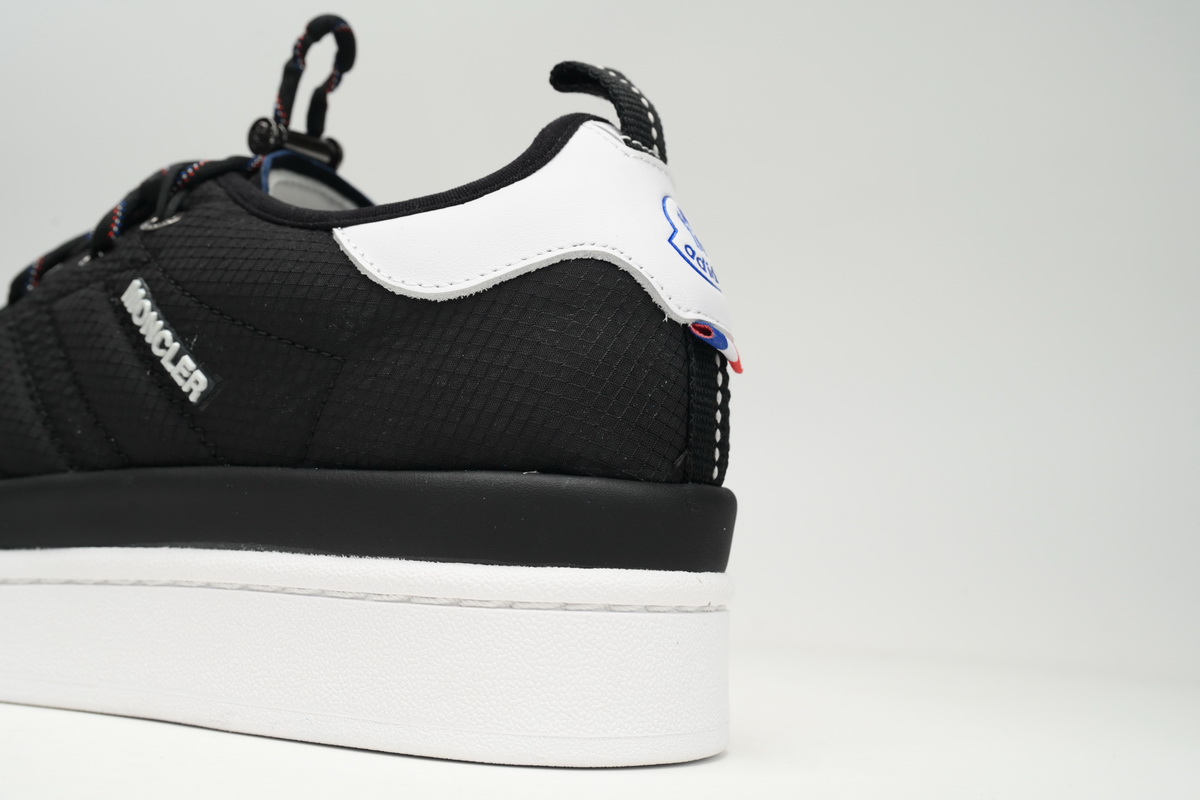Moncler x Adidas Originals Campus Black White IG7868