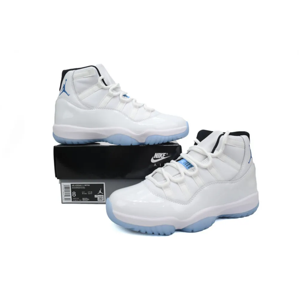 pk god batch nike jordan 11 retro legend blue (2024) ct8012-104