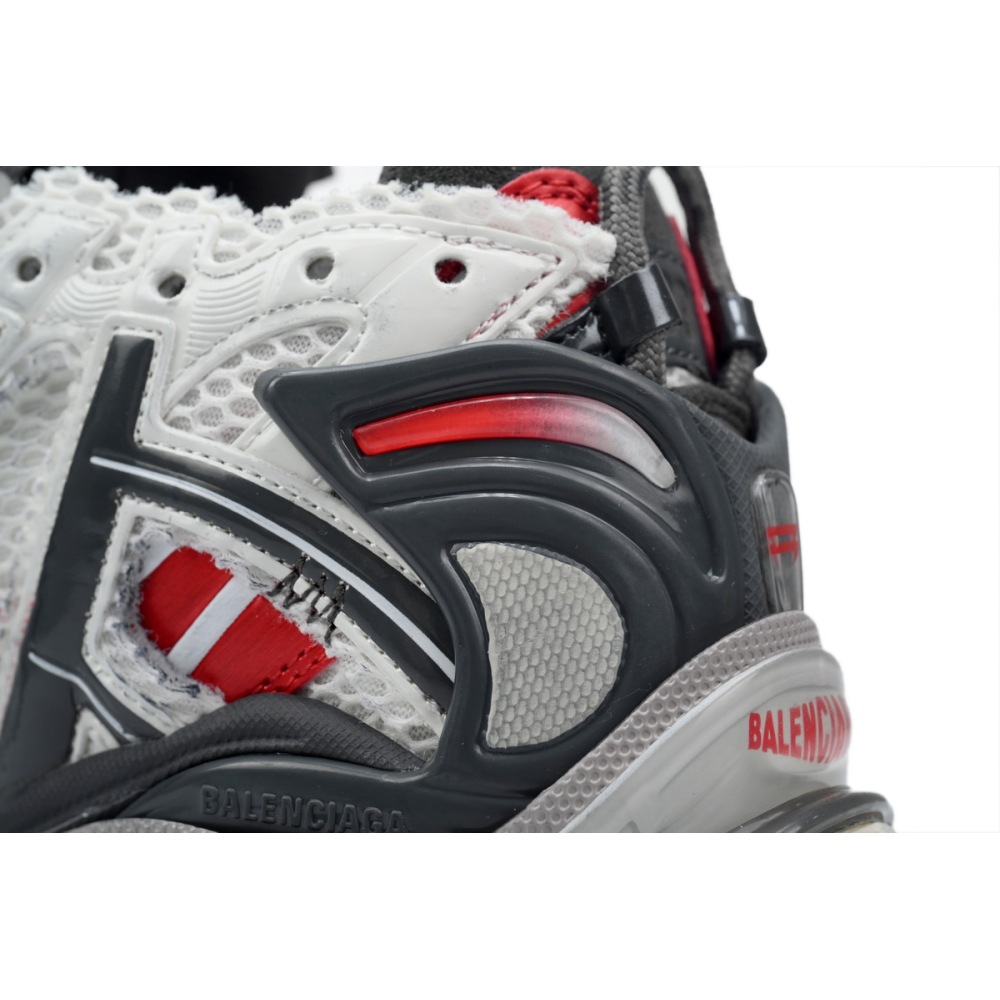 Balenciaga Runner Black White Red Neon Yellow 677402 W3RB2 9167