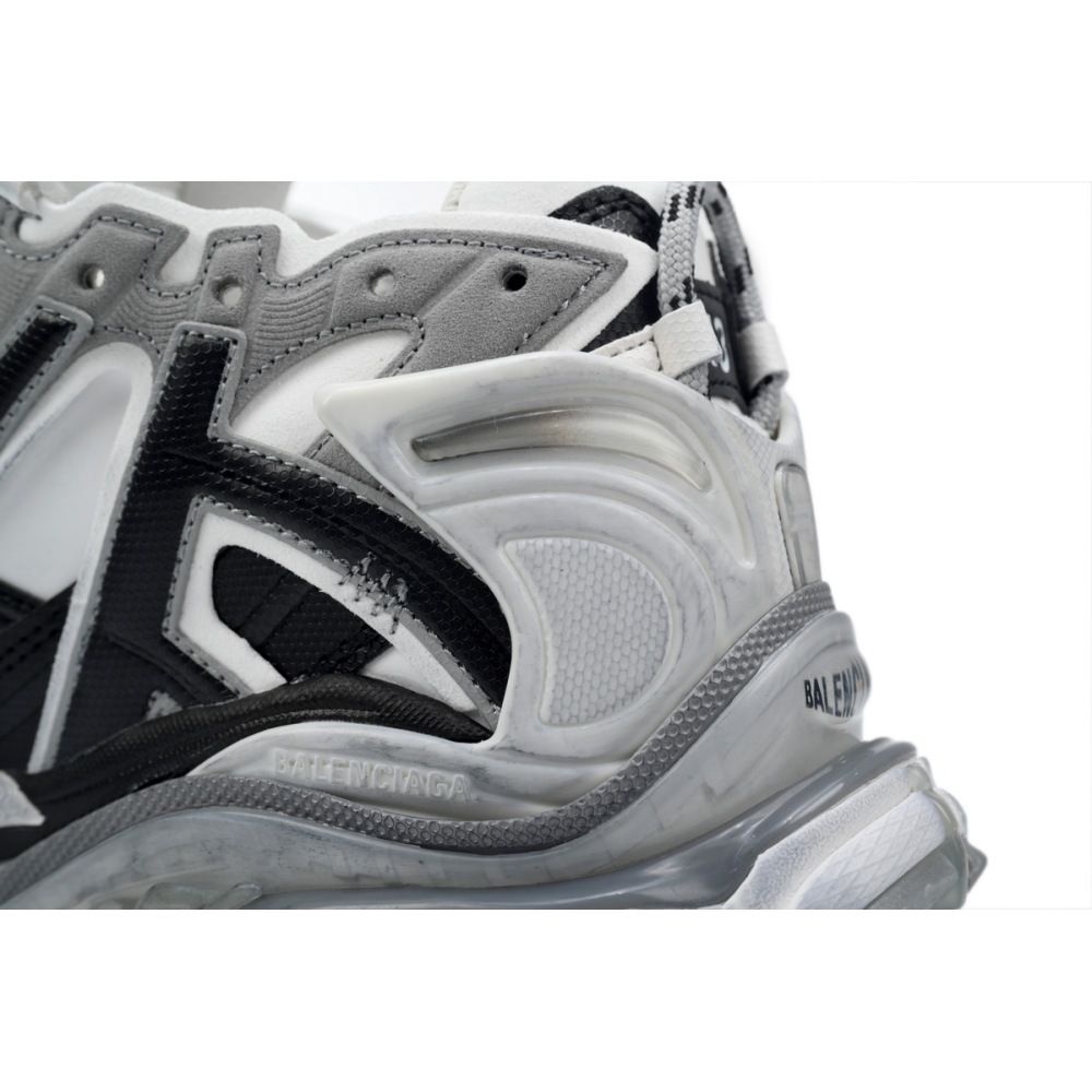Balenciaga Runner Gray White Black 677402 W3RB2 9012