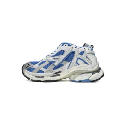 Balenciaga Runner White Blue 677402W3RB34912 01