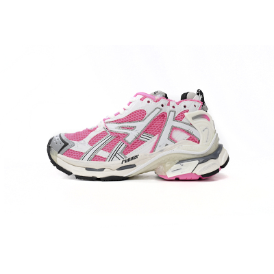 Balenciaga Runner White Fluo Pink 677402 W3RBN 9155 01
