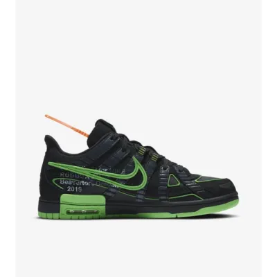 LJR Batch Nike Air Rubber Dunk Off-White Green Strike CU6015-001 02