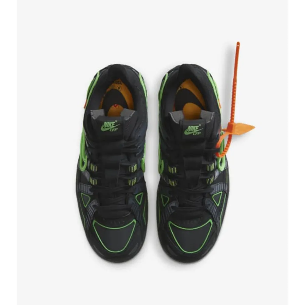 ljr batch nike air rubber dunk off-white green strike cu6015-001