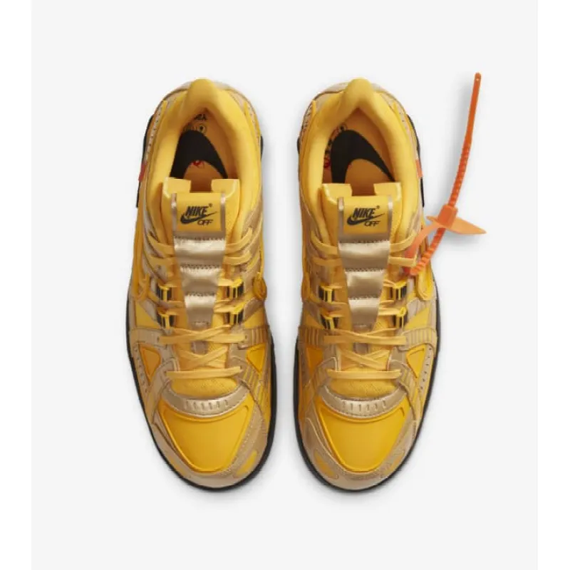 LJR Batch Nike Air Rubber Dunk Off-White University Gold CU6015-700