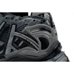 【flash sale】Balenciaga Runner All Black Gray 677402 W3RB2 1515