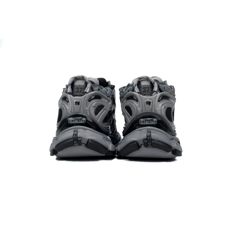 【flash sale】Balenciaga Runner All Black Gray 677402 W3RB2 1515