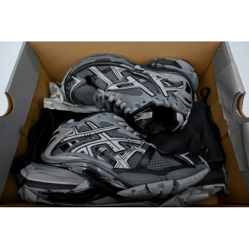 【flash sale】Balenciaga Runner All Black Gray 677402 W3RB2 1515