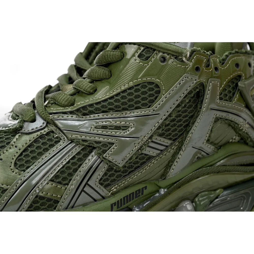 Ba*len*cia*ga runner army green 677402 w1rn3 2025