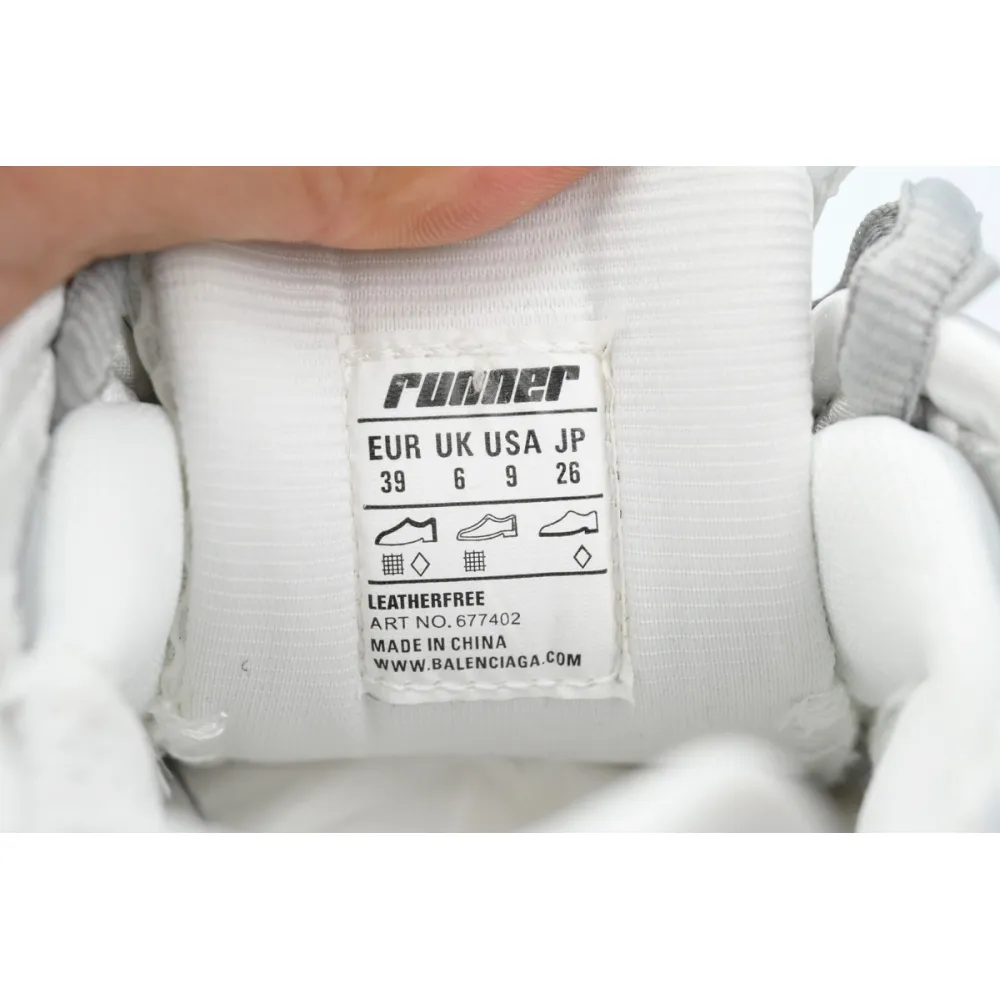 Ba*len*cia*ga runner beige light blue 677402 w3rb2 8100