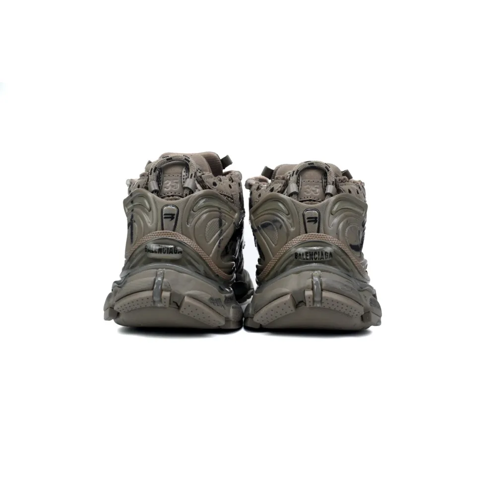 Ba*len*cia*ga runner black brown 677402 w3rb2 2010