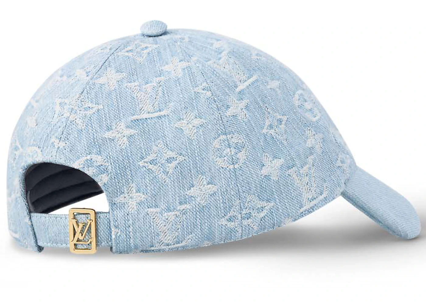 [Add One] Louis Vuitton Monogram Denim Cap Sky Blue Denim CK0723
