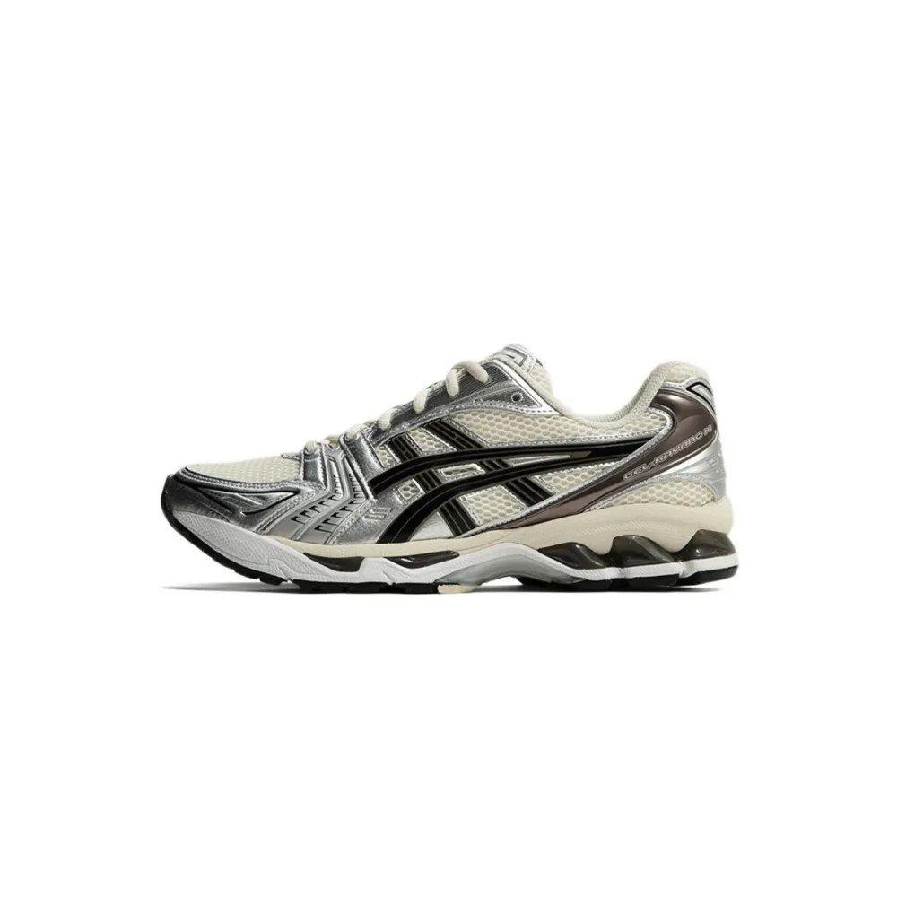 asics gel-kayano 14 cream black metallic plum 1201a019-108