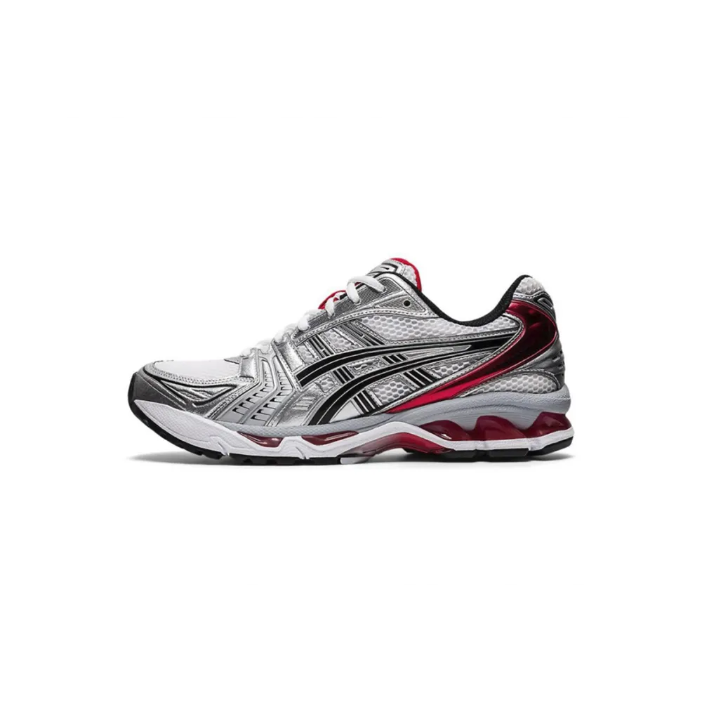 asics gel-kayano 14 white classic red 1201a019-103